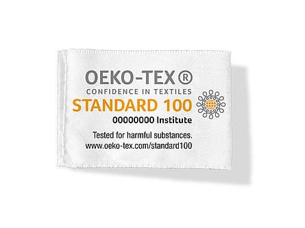 Laminado de espuma de borracha certificado pelo padrão Oeko-Tex